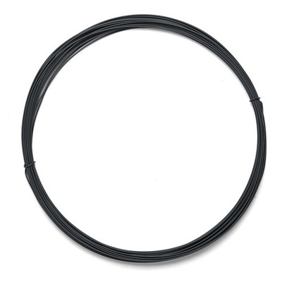 Yescom 12 Gauge 100 Ft Plastic Coated Craft Wire Garden Twist Tie Black Decor