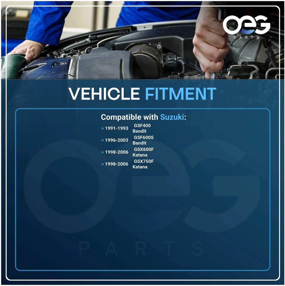 Motor De Arranque Nuevo Para Suzuki GSF600S Bandit 1996, GSX600F Katana 98-03, 31100-32C11 Foto 4 de 4