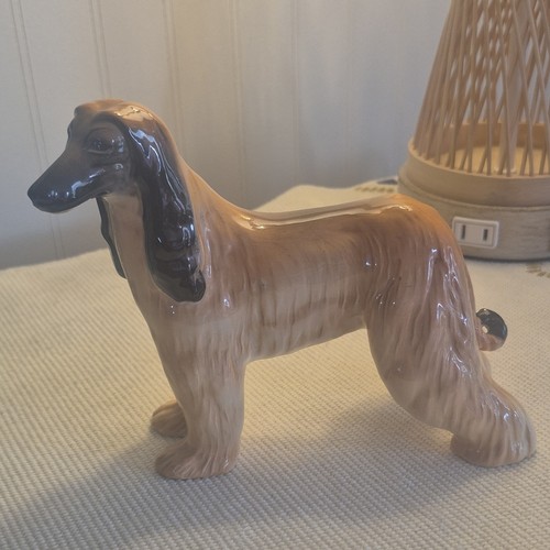 Beswick Porcelain Afghan Hound Dog Figurine H.Jubbah of Davlen Collectible