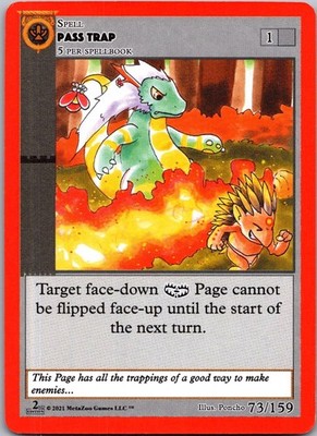 Pass Trap 73 Bronze Cryptid Nation First Edition MetaZoo Near Mint