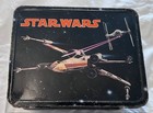 1977 Star Wars Metal Lunch Box  w Thermos  - 20th Century Fox  (handle missing) — photo 2