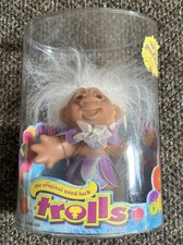 Good Luck Trolls "Winged Fairy" Light Pink NEW IN BOX 5" 2006