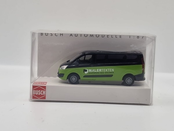 "Busch 52416 (H0,1:87) Ford Transit Custom \"Maler Tekten\" Neuware!"-image