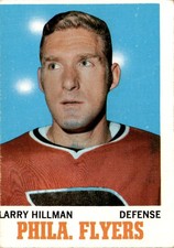1970-71 Topps #81 Larry Hillman Philadelphia Flyers