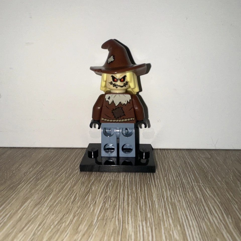 Espantapájaros Marrón Rojizo Disquete Sombrero Minifigura Escoba La Lego Película Batman sh0391 Foto 2 de 4