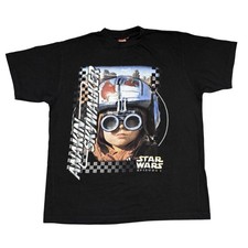 Vintage Star Wars Shirt XL 90s Movie Promo Episode 1 Anakin Skywalker Lucasfilm