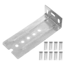 10 Pcs Lifting Bottom Bracket Drawer Replacement Mounting Cabinet