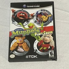 Nintendo Muppets Party Cruise GameCube Video Game Mini-Games Complete CIB