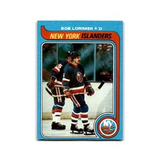 1979 Topps Bob Lorimer RC New York Islanders #181