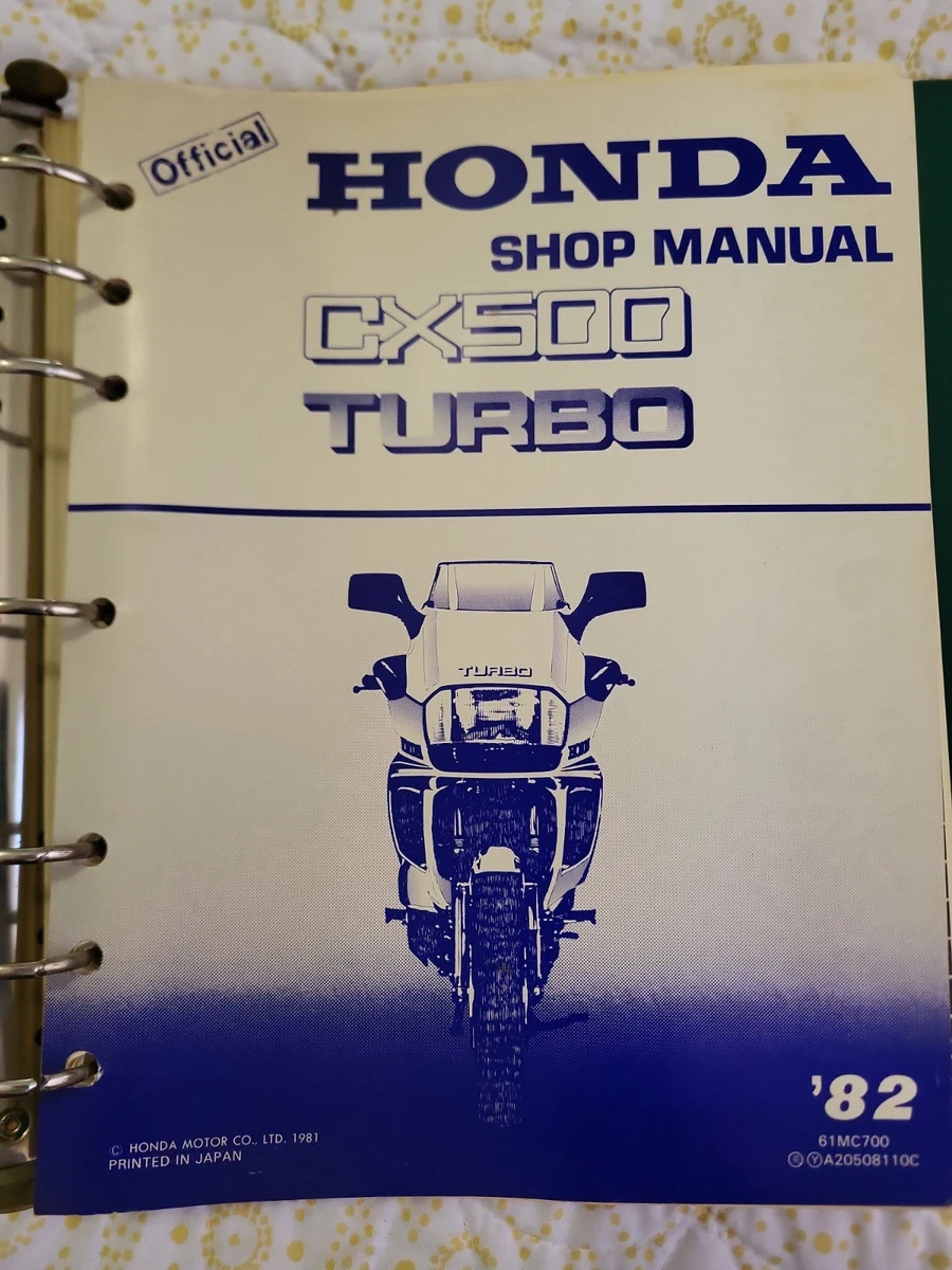 CX500 Motorcycle Repair Manuals & Literature for sale | eBay