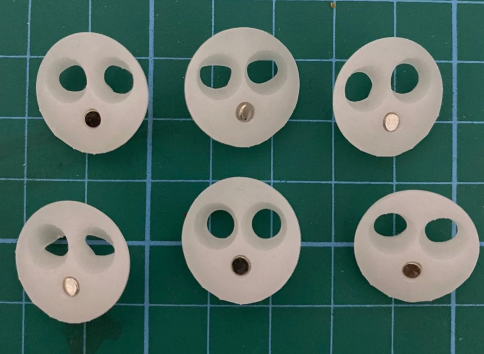 Custom HO/OO Magnetic Bachmann Thomas Face Set of Six - Image 2 of 4
