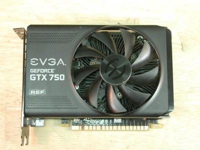 EVGA NVidia GeForce GTX 750 - PCIe VIDEO CARD - 2GB, HDMI, DVI, DP  tested great