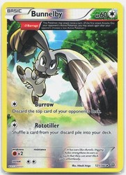 Bunnelby (Omega) 121/160 XY Primal Clash Reverse Holo