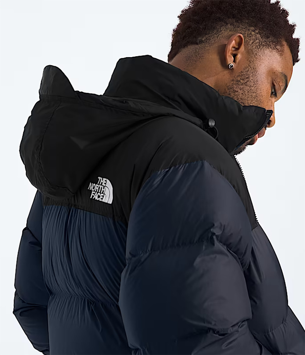 North Face 1996 Down Puffer Jacket Classic Streetwear Style for Men in Winter