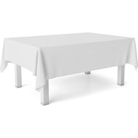 Fleckabweisende Tischdecke 300X140 Cm Weiß