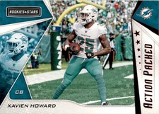 Xavien Howard 2019 Panini Rookies & Stars Action Packed Red #AP-XH Miami