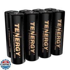Tenergy Premium PRO Rechargeable AA Batteries, High Capacity 2800