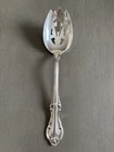 International Silver Joan of Arc Sterling Silver Pierced Serving Spoon