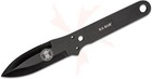 KA-BAR 1121 Throwing Knife Set 3 Piece Black 9.375" Skull Logo w/ Sheath NEW — photo 2