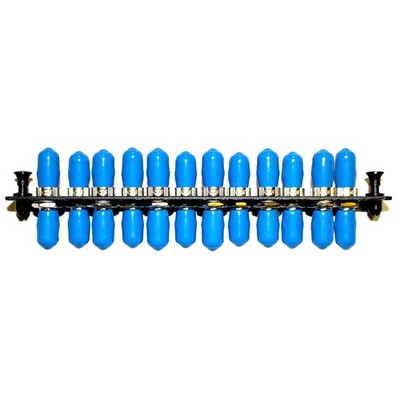 BELDEN IBDN AX100080 FIBER OPTIC ADAPTER, 12 ST, SIMPLEX, LOADED PANEL