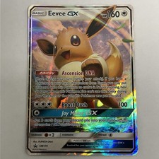 Eevee Gx SM 174 Black Star Promo SM174 Pokemon Card M on eBay