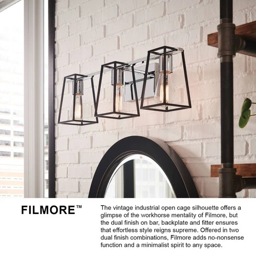 Hinkley Filmore 24" Wide Heritage Brass 3-Light Bath Light - Picture 7 of 7