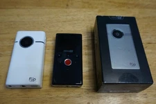 Lot Of 2 CISCO FLIP VIDEO SLIDE HD S1240 & M2120- Both Battery Not Charging