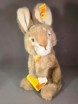 Vintage Steiff 9   Dormili  #2977/20 Rabbit Stuffed Toy 1986-1988 West Germany