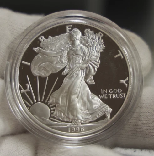 1996 P US Proof Silver Eagle $1