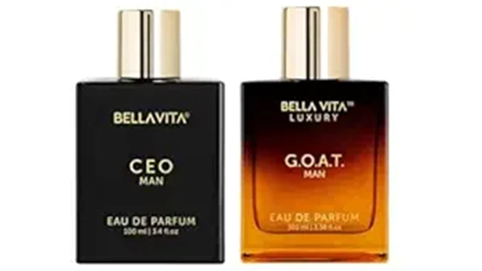 Bella Vita Eau De Parfum CEO Man GOAT Man Long Lasting Fragrance 100ML Set Of 2