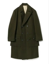 BEAMS+ TUBE Wool Double Chester Coat M