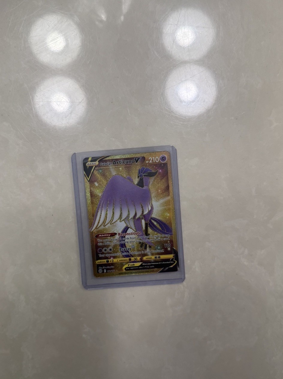 Galarian Articuno V (Secret) 181/172 Swsh09: Brilliant Stars Holo Pokemon TCG NM