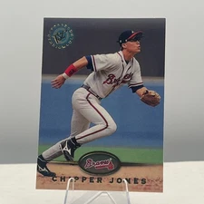 1995 CHIPPER JONES Topps Stadium Club #543 HOF Atlanta Braves (2045)