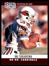 1990 Pro Set - Vai Sikahema #262