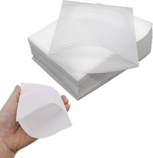 100 Packs 10cm x 15cm 4 x 6inch Cushion Foam Pouches Foam Wrap Cushion Sheets Sa