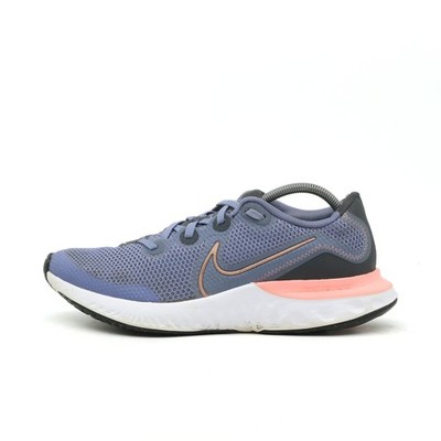 Nike Damen Renew Run Sneaker Lila Mesh Low-Top Atmungsaktiv Laufschuh EU 40