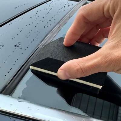Universal Car Windshield Glass Polishing Sponge Removal Clean Brush Accessories