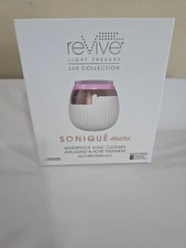 ReVive Sonique Mini LED Light Therapy Facial Cleansing Brush Acne Wrinkles LUX