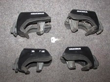 Set Of 4 Yakima Lowrider Towers For Roof Rack System With Locks And Key Yak Set Of 4 Yakima Lowrider Towers For Roof Rack System With Locks And Key Yak