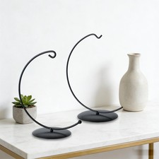 Présentoir à ornements, support pour carillon éolien en fer forgé,