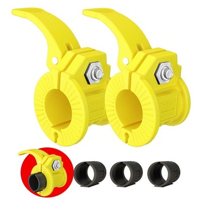 Adjustable Barbell Clips 1inch Quick Release Weight Clamps for Olympic Bars