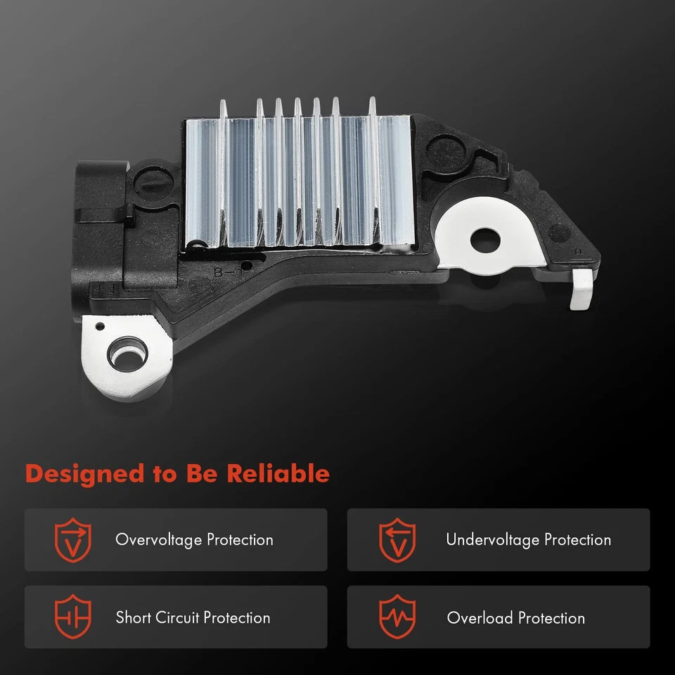 Regulador de alternador para Chevrolet Camaro Buick Century Jimmy Oldsmobile Foto 4 de 4