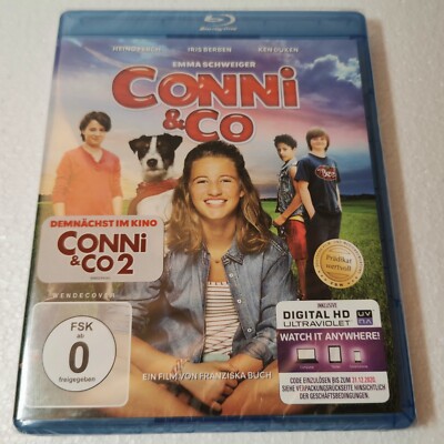 Conni & Co Blu-ray Emma Schweiger  deutsch  Neu Heino Ferch Iris Berben Krömer