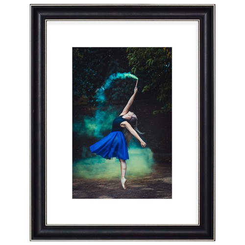 Antique Frame White Mat for 8x12 Photo Wall Mounting Portrait/Landscape - Picture 8 of 12