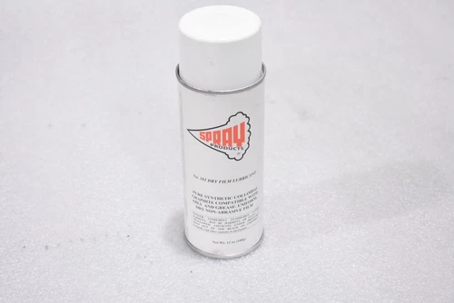 SPRAY PRODUCTS NO.381 DRY FILM LUBRICANT, PURE SYNTHETIC COLLOIDAL GRAPHITE 12OZ