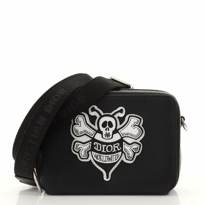 dior saddle bolsa stussy