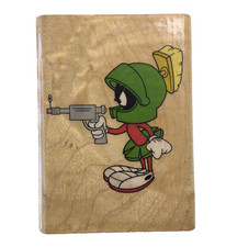 Rubber Stampede Marvin Martian Surrender Earthling Looney Tunes Stamp 024D