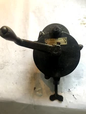 Eclipse No. 21 Antique Hand Crank Bench Mount Grinder Tool Sharpener 4" Wheel