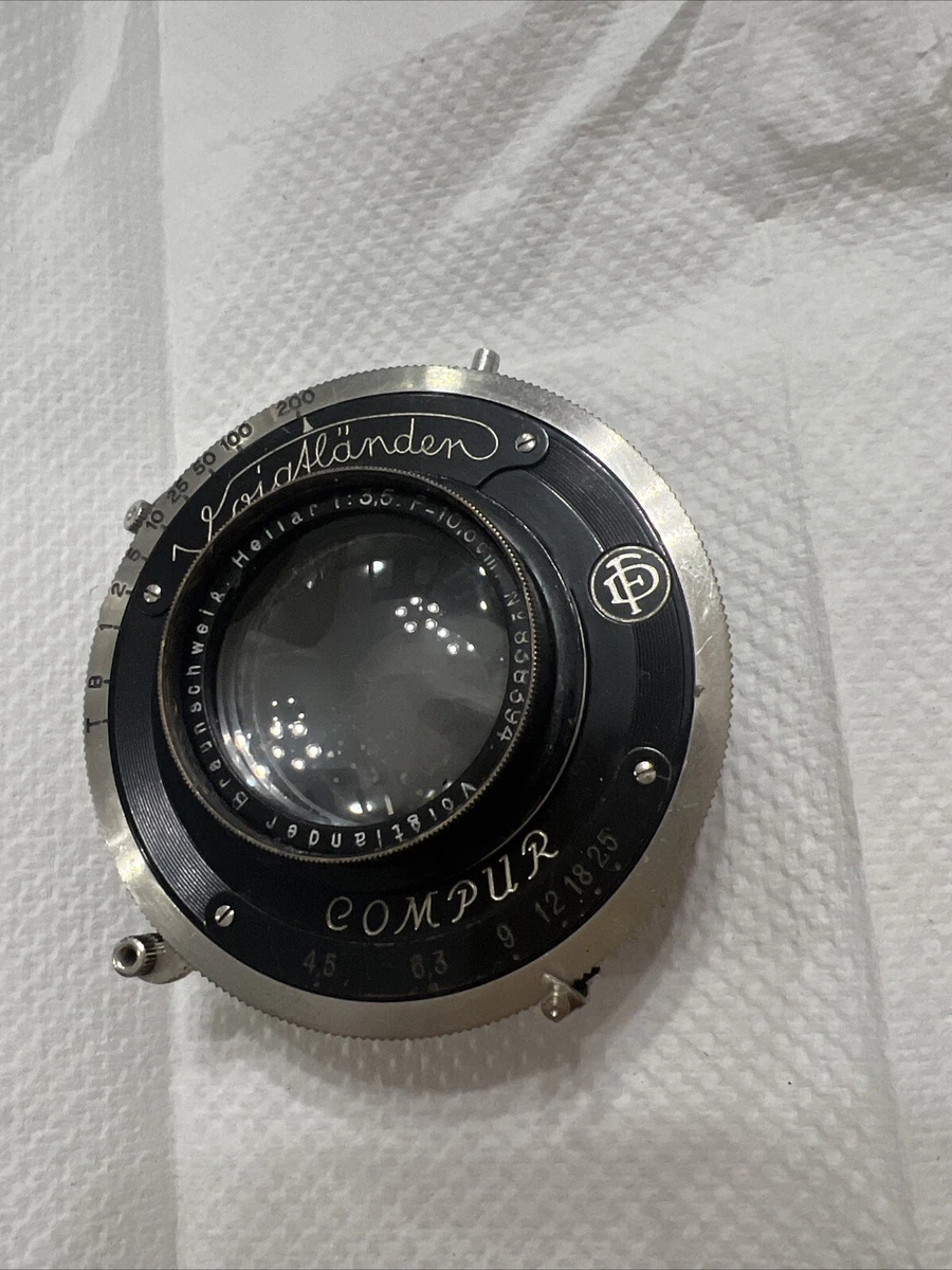Voigtlander Soft Focus lens Weichzeichner WZ 18cm large format 4x5in