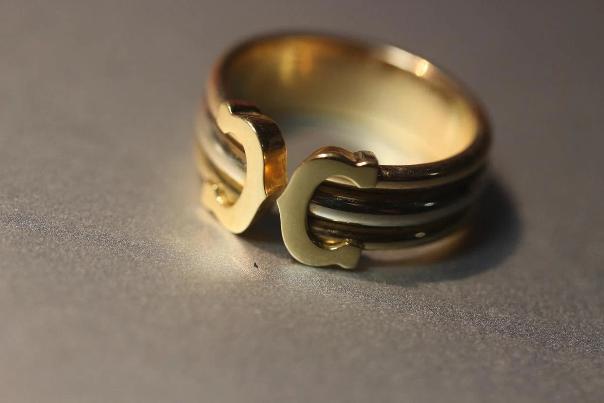 Cartier tri store gold ring